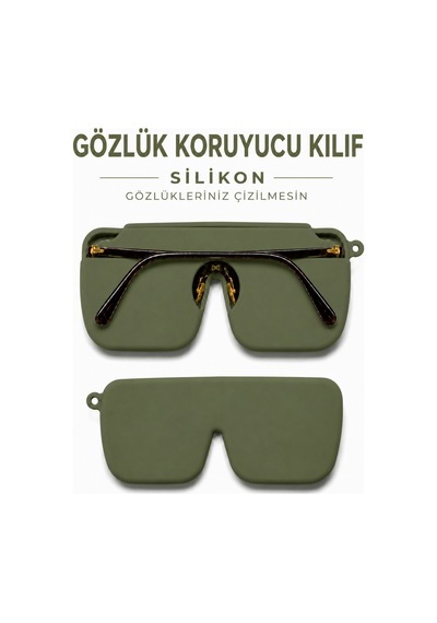 Silikon Gözlük Kılıfı, Asılabilir, Katlanabilir, Çantada Yer Kaplamaz-haki Yeşil Haki - 904898021 Silikon Gözlük Kılıfı, Asılabilir, Katlanabilir, Çantada Yer Kaplamaz-haki Yeşil Haki - 904898021