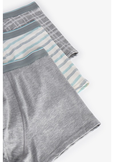 Penti Erkek Renkli Soft Grid Çoklu Boxer
