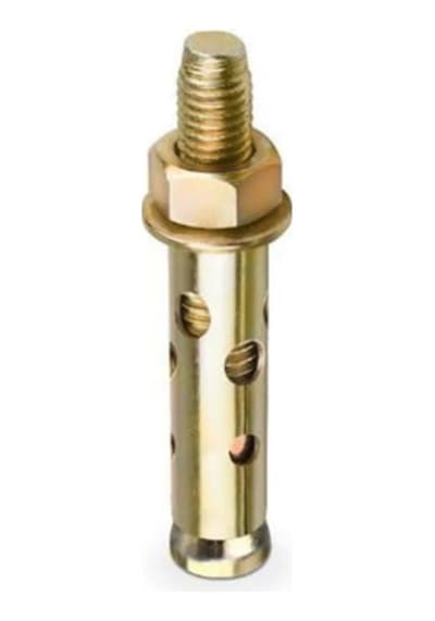 Gömlekli Çelik Dubel M8x75 5 Adet