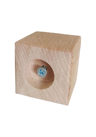 Masa - Mobilya - Ünite - Koltuk- Kanepe- Ahşap Ayak Takoz Yükseltici - 5 Cm Boyasız - Ham