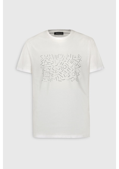 AC&Co / Altınyıldız Classics Erkek Ekru Slim Fit Dar Kesim Pamuklu Esnek Baskılı Bisiklet Yaka Tişört Ekru AC&Co / Altınyıldız Classics Erkek Ekru Slim Fit Dar Kesim Pamuklu Esnek Baskılı Bisiklet Yaka Tişört Ekru