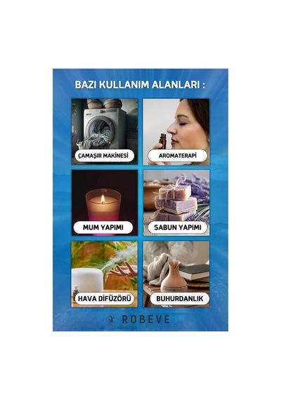 Robeve Nefes Açıcı Uçucu Yağ Esansiyel Yağ Uçucu Koku Yağı Hava Nemlendirici Uçucu Yağı Difüzör Esansı 10ml Nane Okaliptüs
