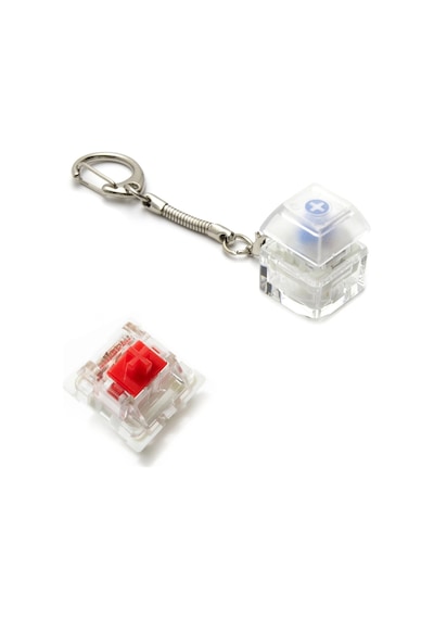 Spelt Outemu Blue Ve Red Mavi Ve Kırmızı Mekanik Switch Tuş Stres Atma Buton Test Anahtarlık Keycap Siyah