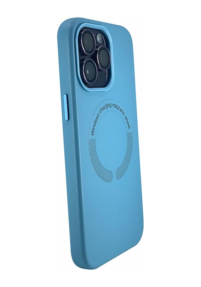 Nettech - Apple Uyumlu iPhone 14 Pro Deri Magsafe Seri Arka Koruma Kılıf - Kırmızı Kirmizi