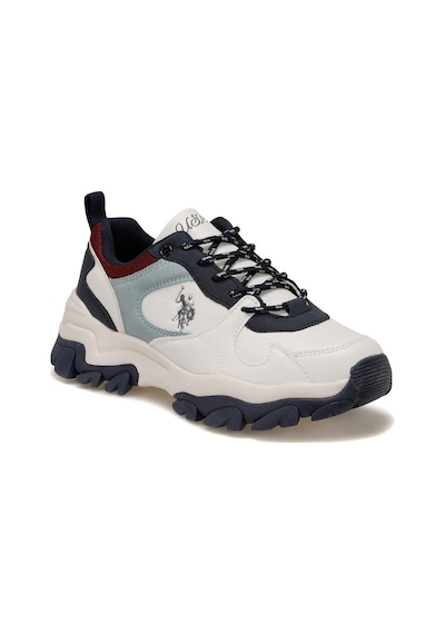 U.S. Polo Assn. U.s.polo Assn.tracky 4fx Beyaz Mavi Comfort Casual Spor Ayakkabı 001