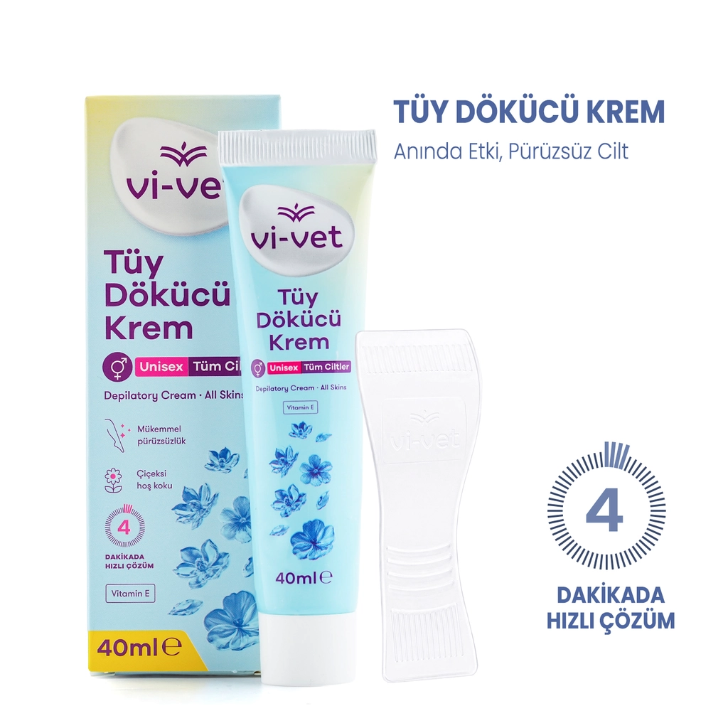 Vi-vet Unisex Tüy Dökücü Krem 100 Ml