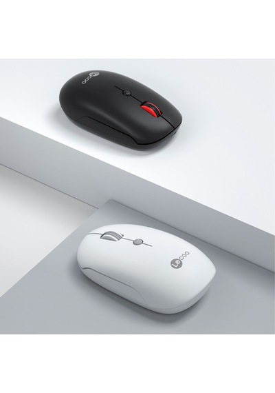 Lecoo WS211 Kablosuz 1600DPI 6 Tuşlu Çift Modlu Şarj Edilebilir Optik Mouse