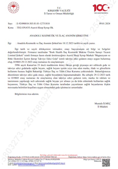 Ausvit Relaxone Uyku Şurubu - Magnezyum,sakinleştirici