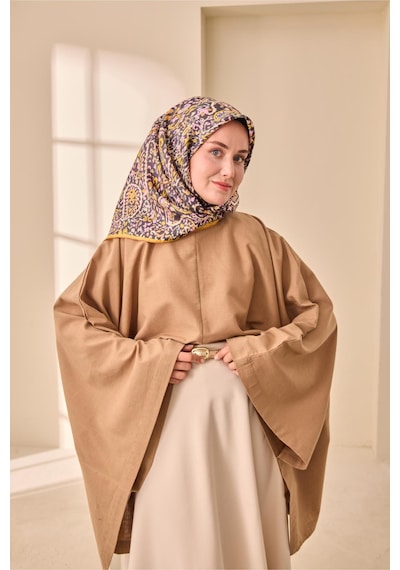 Silk Home Twill İpek Eşarp 11478-02 Yavruağzı, Sarı, Soluk Siyah, Pembe, Mint, Gümüş