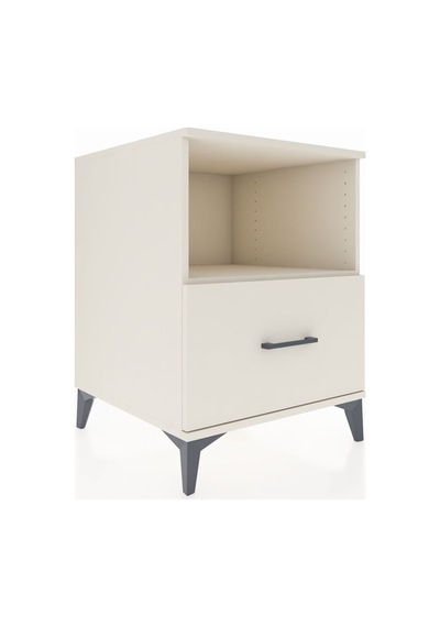 Kronos Komodin Tek Raflı Tek Çekmeceli 60x59x80 Aytaşı-aytaşı Aytaşı