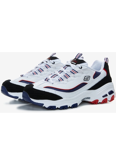 Skechers D'Lites - Varsity Spirit Kadın Beyaz Sneakers 149781 Wnvr Beyaz