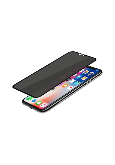 Apple Uyumlu   iPhone X Privacy Kavisli Gizlilik Filtreli Ekran Koruyucu