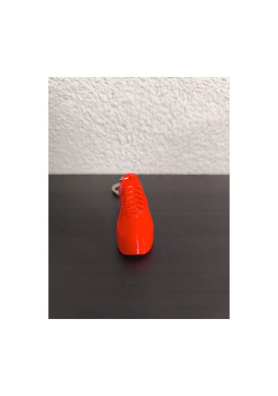 3d Baskı Sneaker Tasarımlı Anahtarlık Dekoratif Spor Ayakkabı Modeli Kırmızı