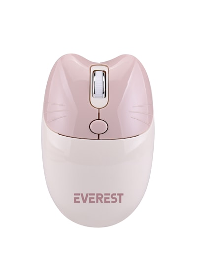 Everest Km-6287 Cookie Fildişi Kablosuz 2.4g + Bt Q Klavye + Mouse Set Optik
