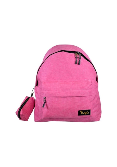 Yuga Keten Sırt Çantası Pembe