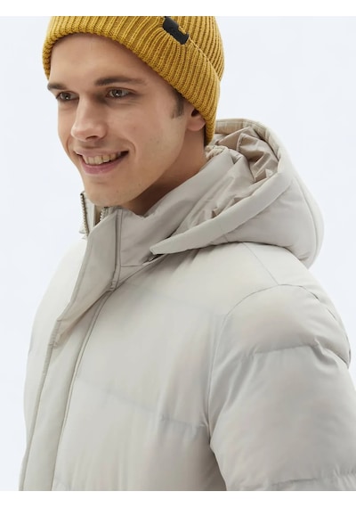 Kip Taş Regular Fit Casual Dokuma Mont Taş