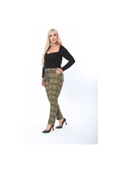 Sea Queen Kadın Büyük Beden Yüksek Bel Kuşaklı Desenli Kaşkorse Pantolon Yesil Ekoseli - 691783498 Yesil Ekoseli Sea Queen Kadın Büyük Beden Yüksek Bel Kuşaklı Desenli Kaşkorse Pantolon Yesil Ekoseli - 691783498 Yesil Ekoseli