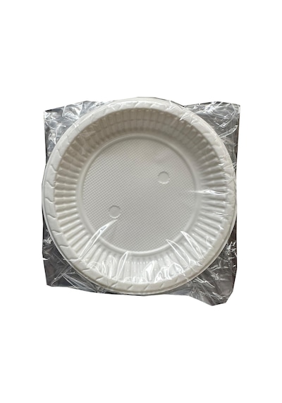 Tek Kullanımlık Plastik Tabak - 19 Cm. - 10 Adetlik 10 Paket