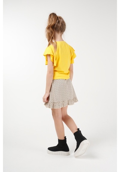 Brz Kids Kız Çocuk Etek Ekru
