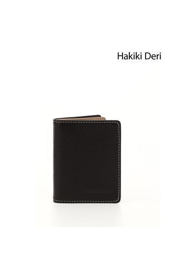 Gönderi(R) Gönderir Kahveye Vizon Gön Hakiki Deri Unisex Kartlık 06499 Kahverengi