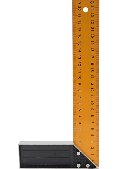 Fixonic B.h.d Bhd00588 250mm/25cm Sarı L Marangoz Gönye