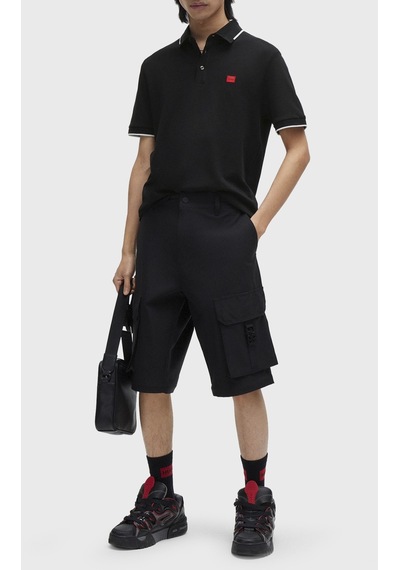 Hugo Erkek Polo Yaka T Shirt 50490775 002 Siyah