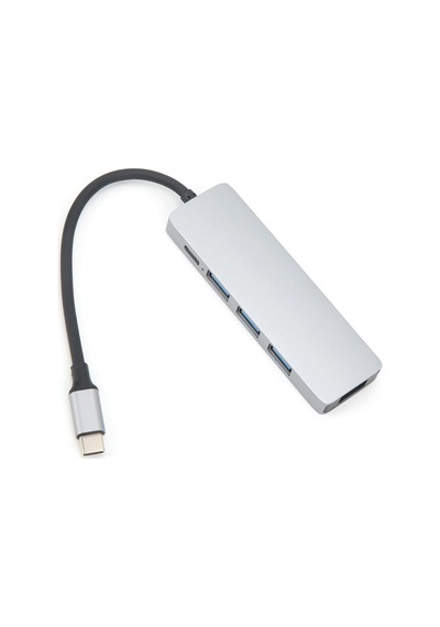 5in1 Type-c To Usb Hub 5 Port Çoklayıcı Laptop Macbook Air İçin Uyumlu Çoğaltıcı Usb 3.0/hdmı/t