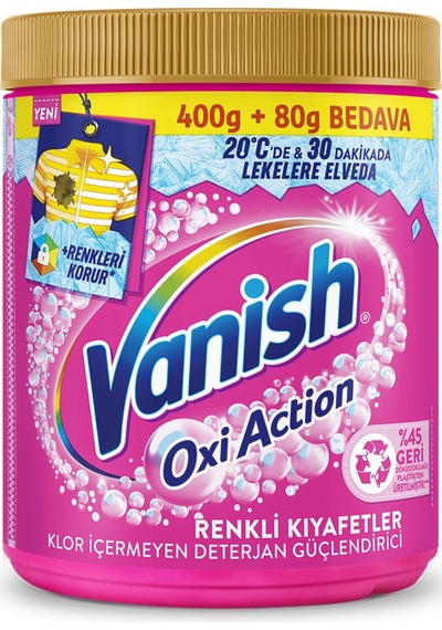 Vanish Multipower Toz Pembe 480 G 3 Adet Diğer