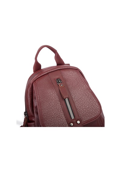 Nas Bag Kadın Sırt Çantası Ve Omuz Çantası Dönüştürülebilir Tasarımlı Ürün Bordo Victoria