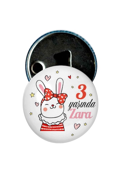 Famous Bebek Şekeri Magnet Bebek Mevlüt Hediyelik Isimli Kapak Açacak  (434856043)