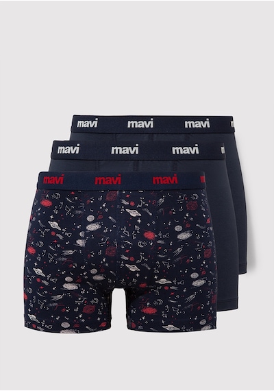 Mavi - 3Lü Boxer Seti 0910616-900