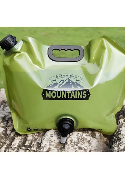 Mobee 8l Katlanabilir Su Kabı Musluklu Taşınabilir Kamp Su Bidonu Piknik Outdoor Su Tankı Mkmp-0046 Diğer