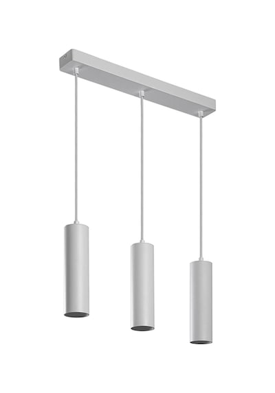 Mylights Beyaz 60 Cm Metal Sarkıt Üçlü Avize Os-ram Led Ampullü 3000k Beyaz