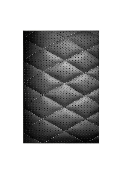 Kaymaz Dijital Mutfak & Salon Halı Trend Geometrik E5013 Siyah
