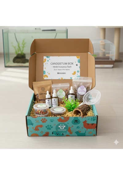 Candostumbox Balık Hediye Kutusu Akvaryum Balıkları İçin Aksesu