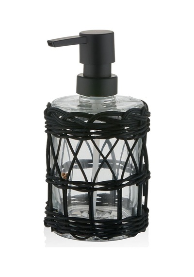 The Mia Rattan Sıvı Sabunluk Siyah 330 Ml Sbn0074
