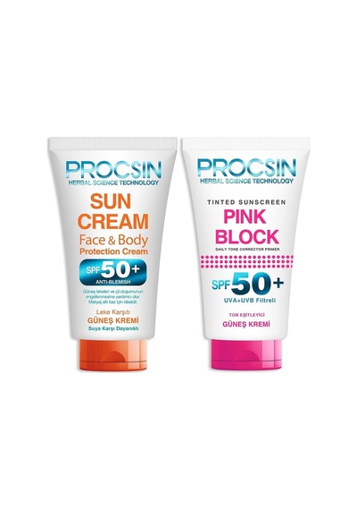 Pink Block Leke Karşıtı Güneş Bakım Paketi