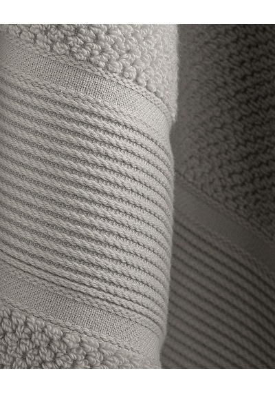Celine %100 Pamuk Banyo Havlusu - Gri - 70x140 Cm 8684427342695 Çok Renkli