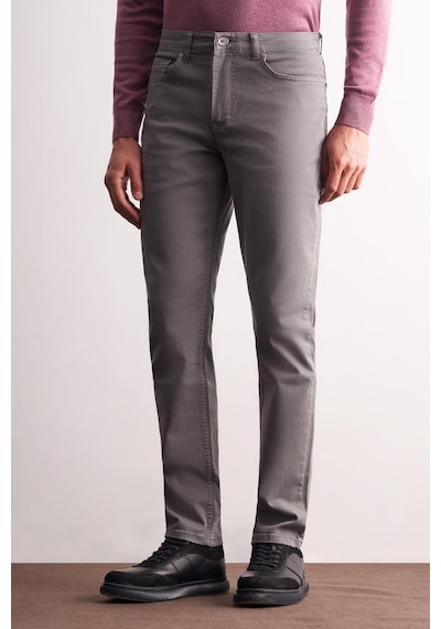 İmza Su Yeşili 5 Cep Casual Slim Fit Pamuklu 5 Cep Pantolon 1003255318 - Su Yeşili