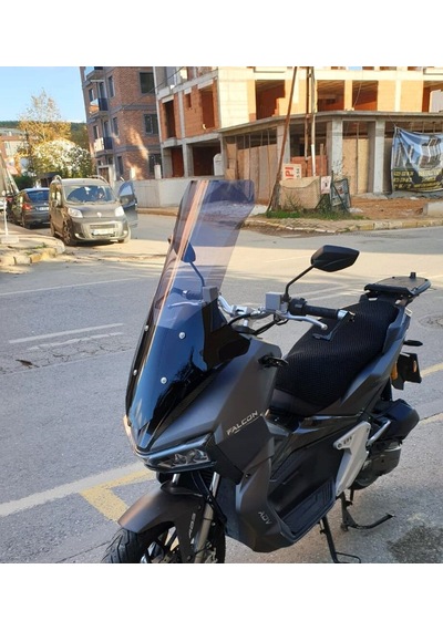 Motocam Falcon Trex 188 Ön Cam 2022-2026 Model 78cm Füme Renkli 4mm Uzun