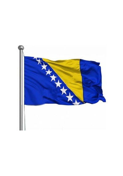 Bosna Hersek Bayrağı 50X75Cm.