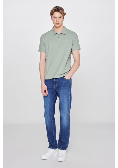 Wrangler Erkek Regular Fit Polo T-shirt Yeşil