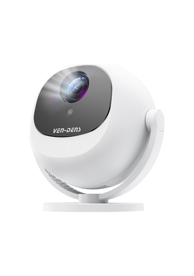 Ven-dens Vd-pjt002 Android 14 Taşınabilir Led Projeksiyon Cihazı, Hd 720p, 150 Ansı Lümen, Beyaz