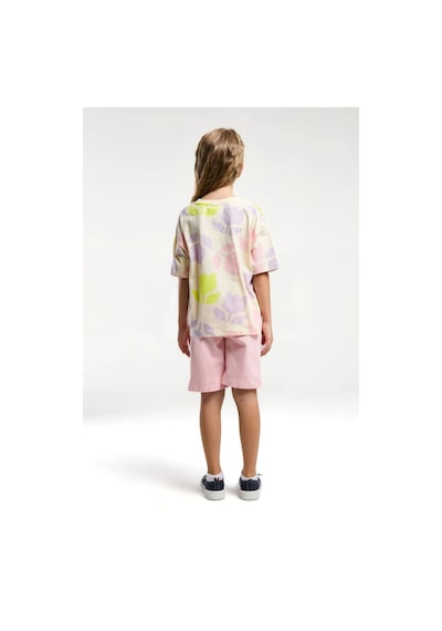 U.S. Polo Assn. Kız Garson Bermuda Takım - Limon Limon