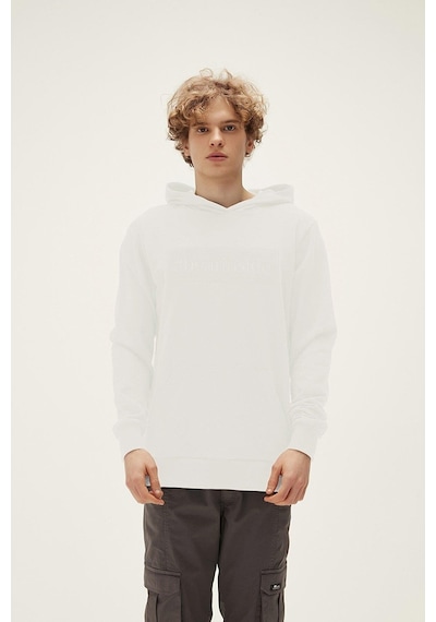 Bad Bear 22.02.12.003-C04 Inside Patch Erkek Sweatshirt Beyaz