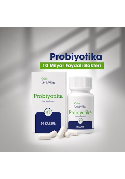 Dr. Ümit Aktaş Probiyotik Takviyesi 30 Kapsül