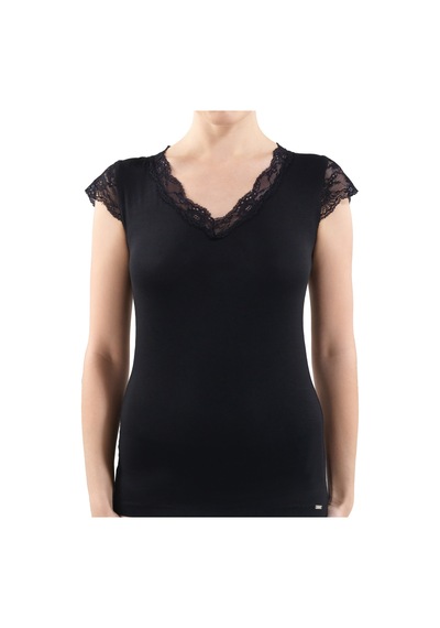 Blackspade Kadın T-shirt 1348 - Siyah