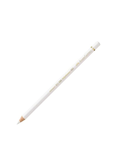 Faber-castell Renkli Kalem Polychromos, Renk Numarası 101, Beyaz 124-Pembe