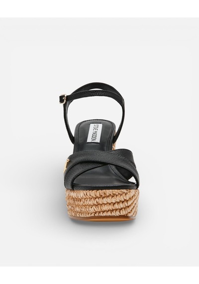Steve Madden Cylo Black Leat Kadın Siyah Sandalet Cylo