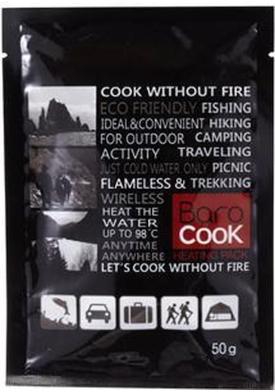 Barocook BaroPack 50 G Kutu Isıtıcısı 10 Paket Set Çok Renkli